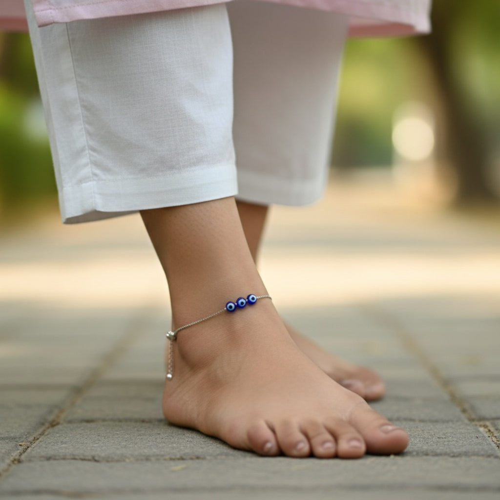 Blue Eye Anklet