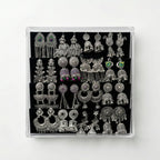 16 Mix Jhumka With Premium Earring Box