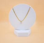 Solitaire Charm Necklace