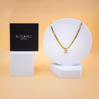 Solitaire Charm Necklace