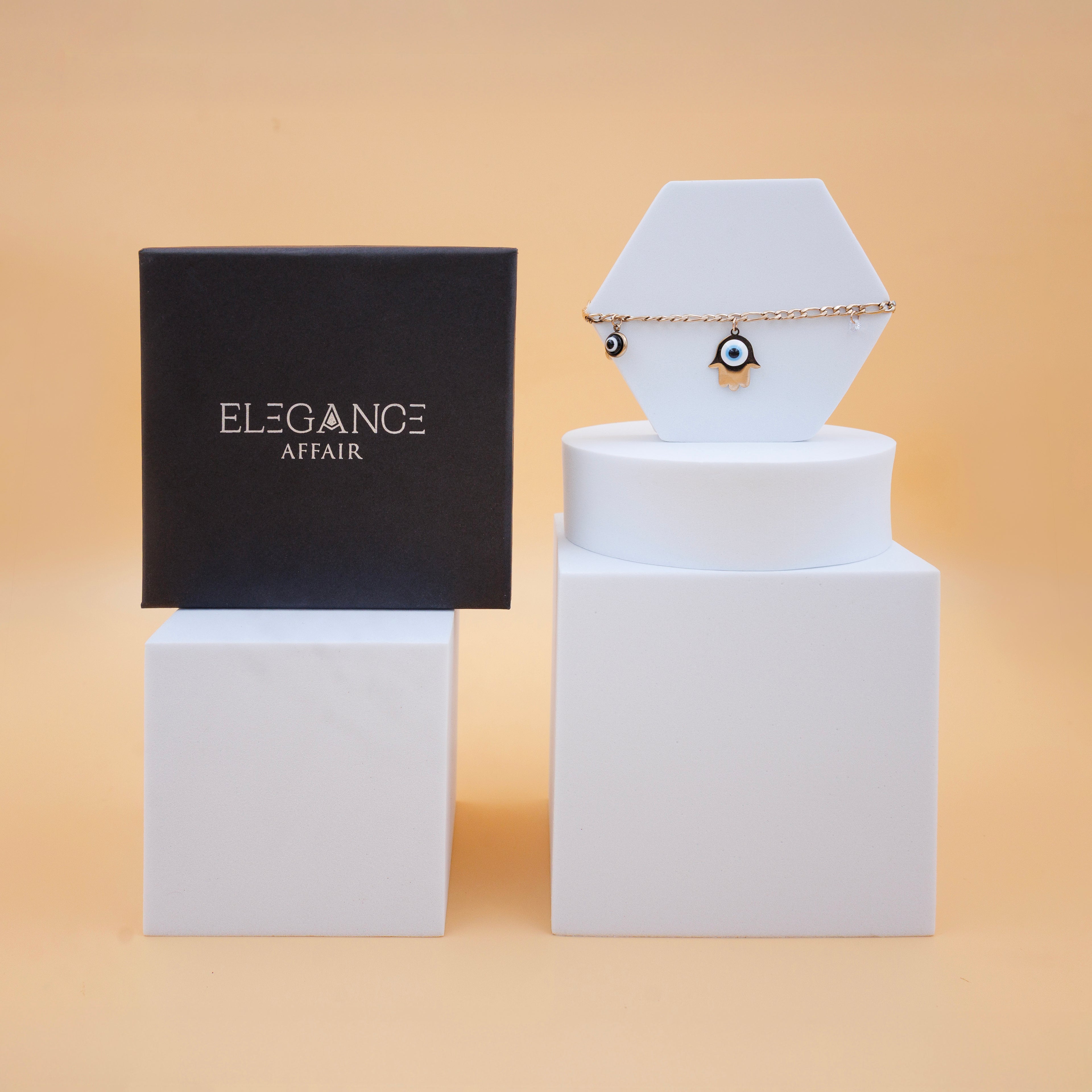 Hamsa Evil Eye Bracelet